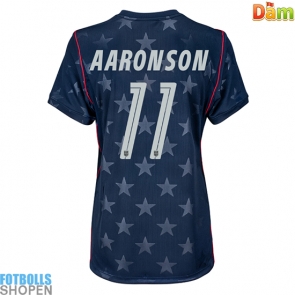 Billiga Förenta stater Brenden Aaronson #11 Bortatröja Dam VM 2026 Kortärmad